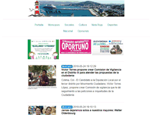 Tablet Screenshot of diariovigia.com